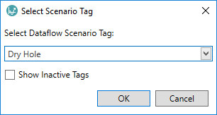 Select Scenario Tag window